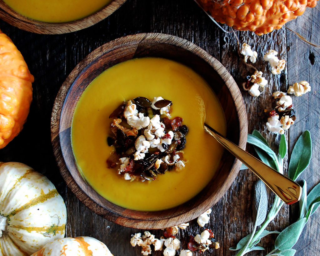 Roasted Pumpkin Bacon Soup: Holiday Elegance & Weeknight Ease